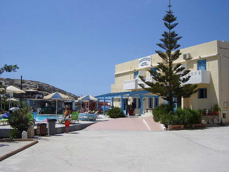 Fragiskos Hotel Matala Eksteriør billede